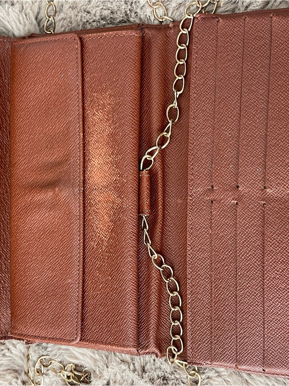 Louis Vuitton Brown Monogram Snap-Closure Continental Wallet - Picture 6 of 10